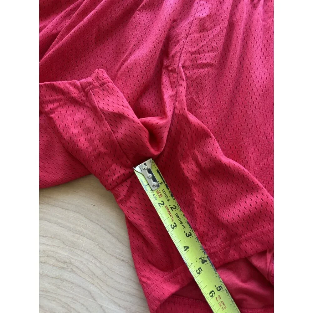 Inaka Power Mesh Shorts Men’s Medium Red White IP Athletic Gym Limited Release